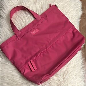 Agnes.b Pink Tote Bag/ crossbody